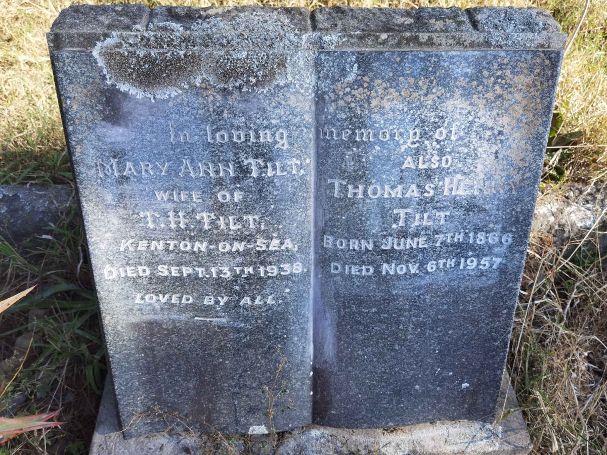 TILT Thomas Henry 1866-1957 & Mary Ann -1938