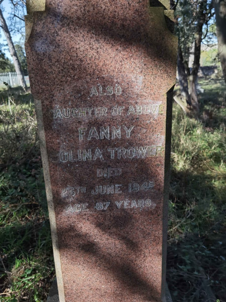 TROWER Fanny Olina -1942