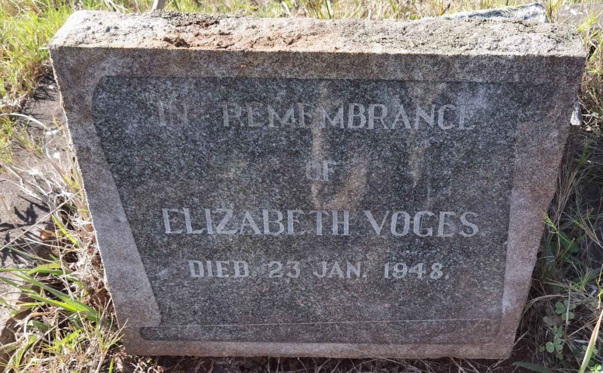 VOGES Elizabeth -1948