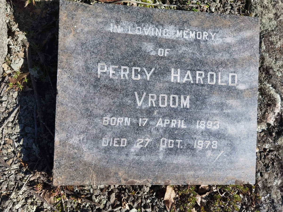 VROOM Percy Harold 1893-1978