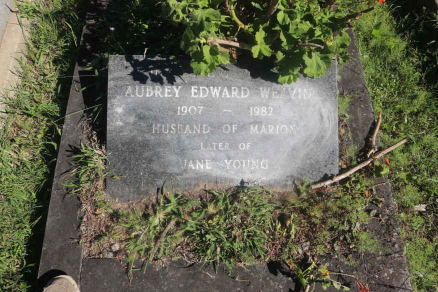 WEAVING Aubrey Edward 1907-1982