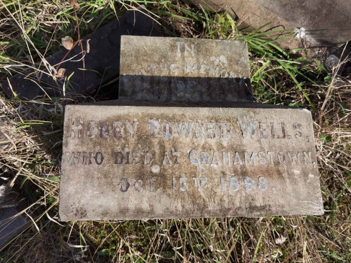 WELLS Henry Edward -1898