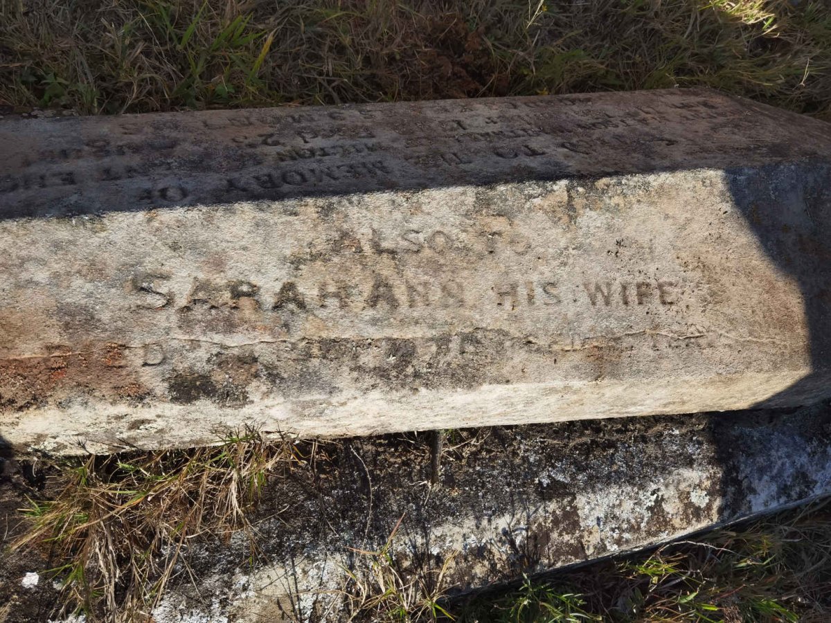 WHITNAL Robert Matson 1789-1858 & Sarah Ann -1861 _2