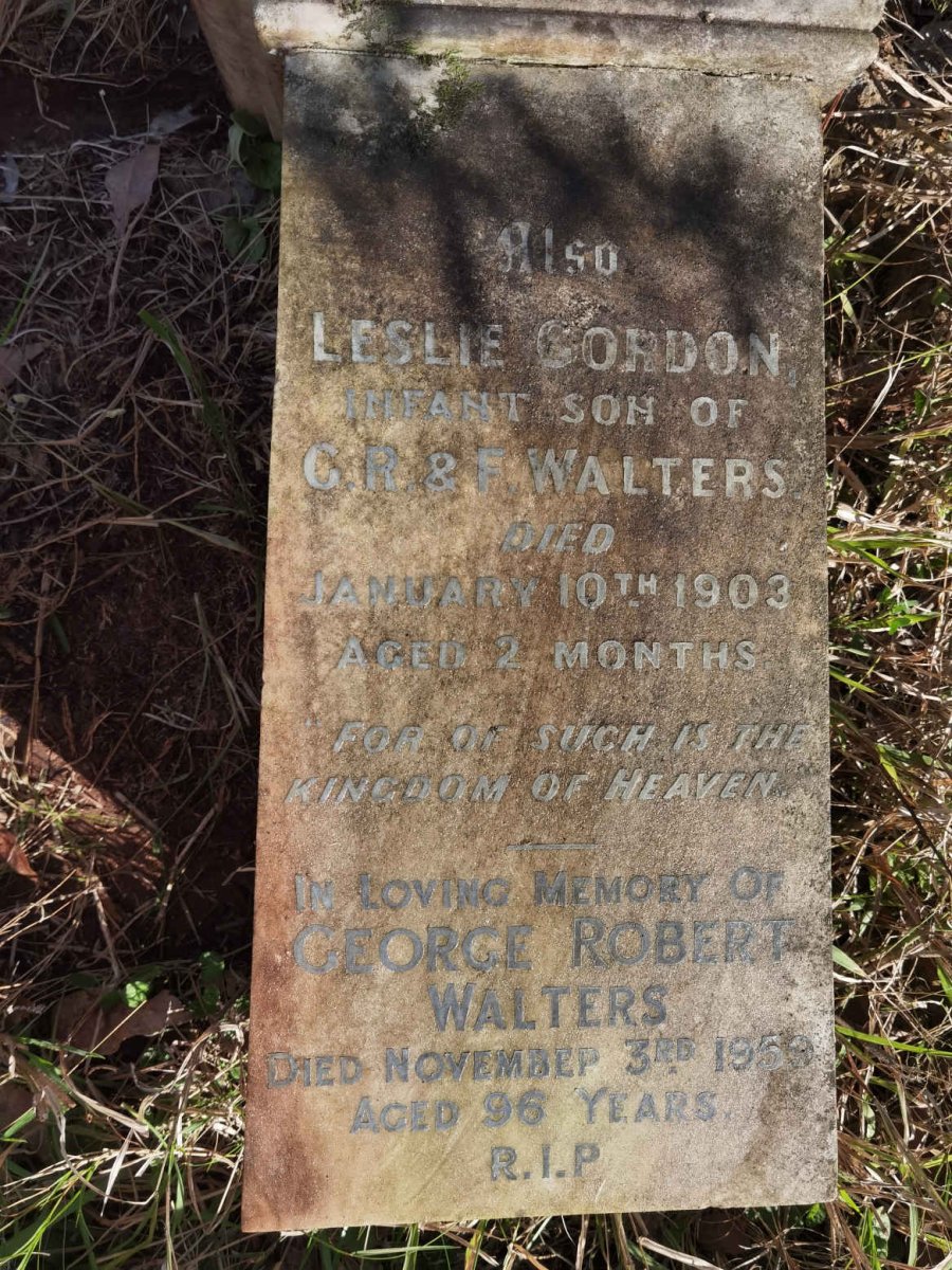 WALTERS George Robert -1959 :: WALTERS Leslie Gordon -1903