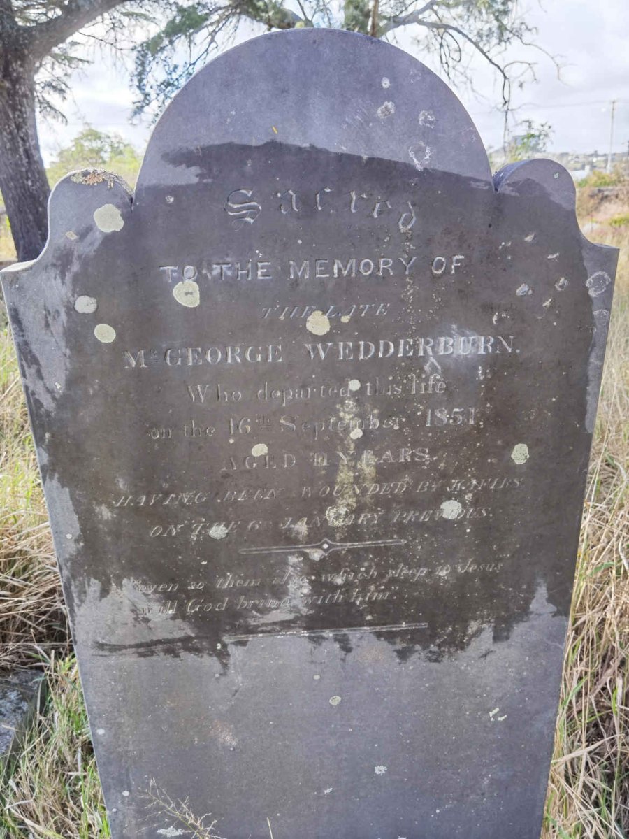 WEDDERBURN George -1851