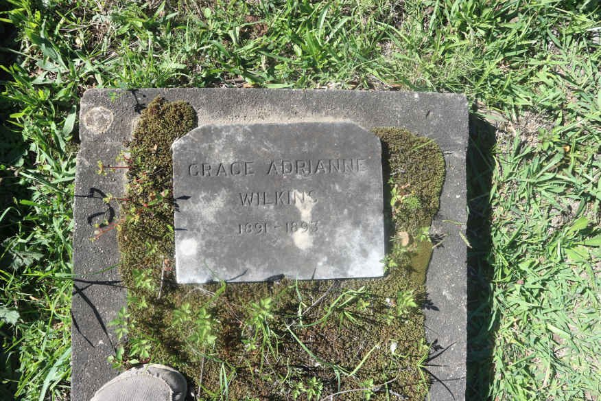 WILKINS Grace Adrianne 1891-1893