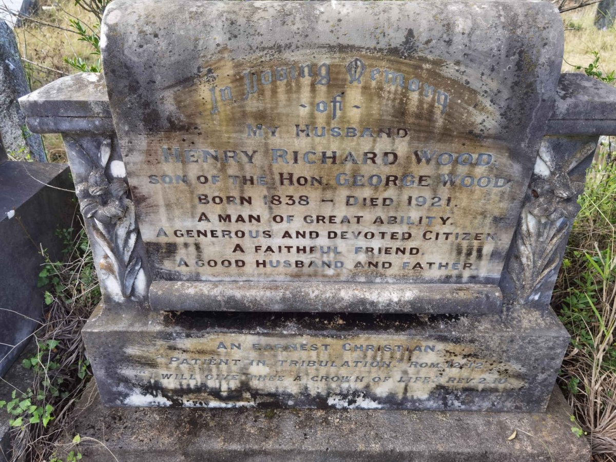 WOOD Henry Richard 1838-1921