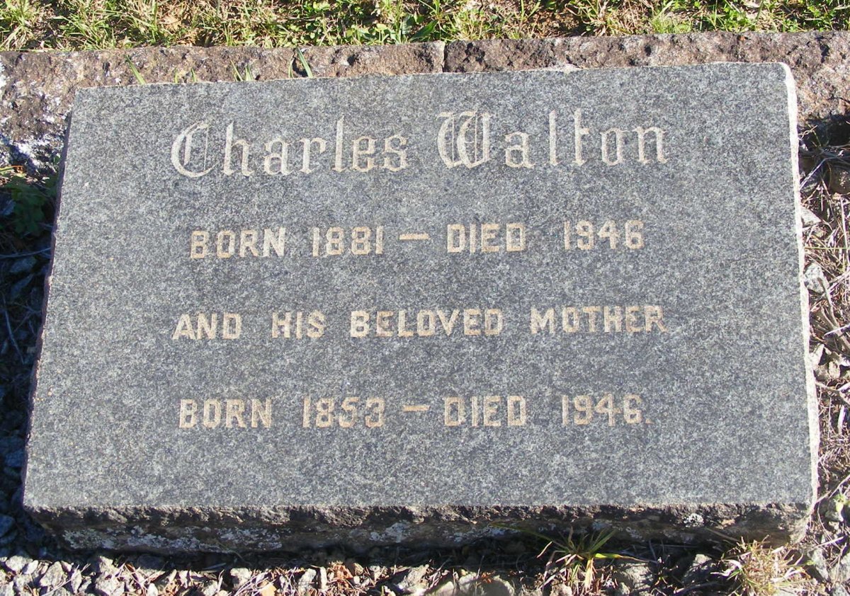 WALTON Charles 1881-1946 :: WALTON ? 1853-1946