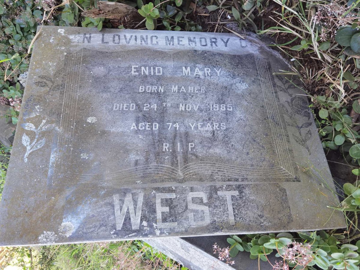 WEST Enid Mary nee MAHER -1985