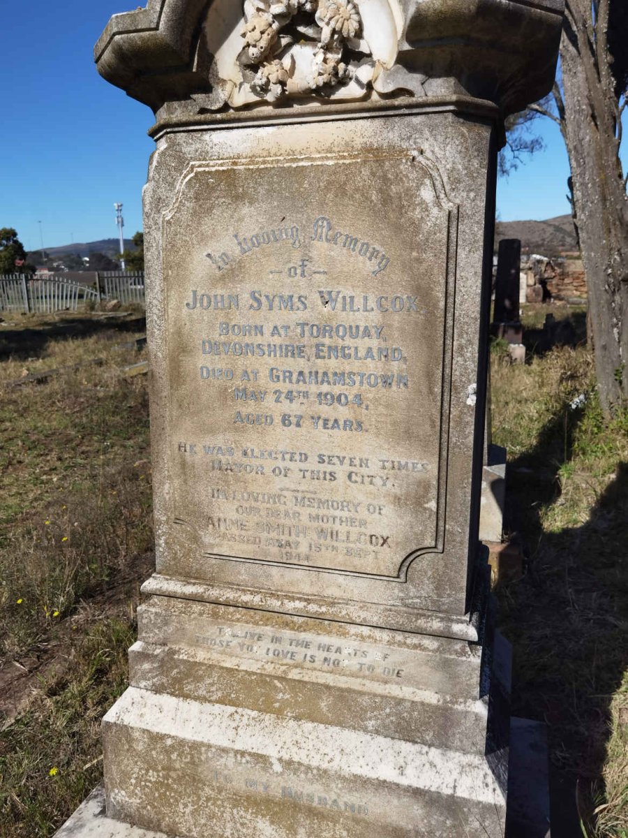 WILLCOX John Syms -1904 &amp; Anne Smith -1944 _2