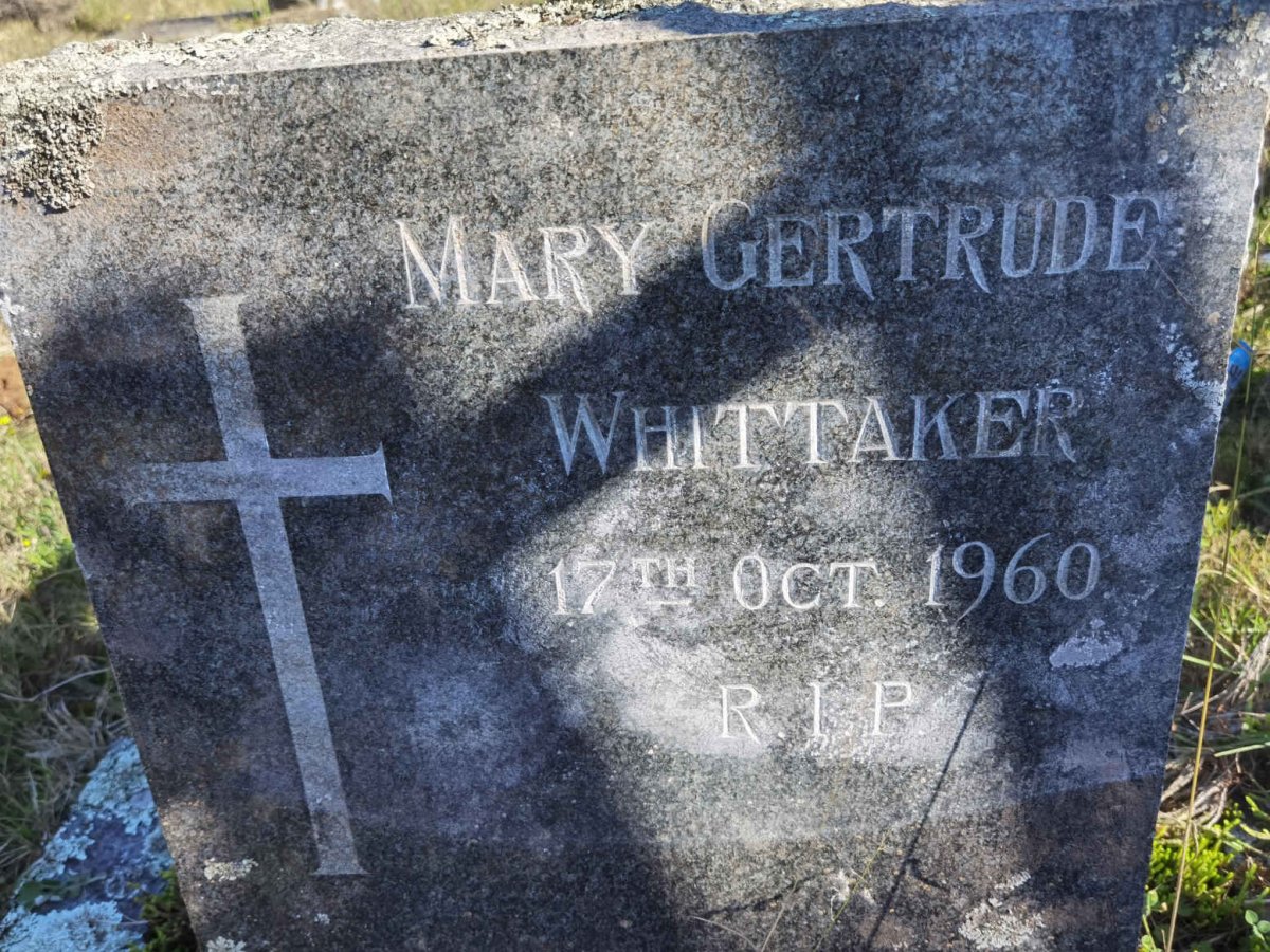 WHITTAKER Mary Gertrude -1960