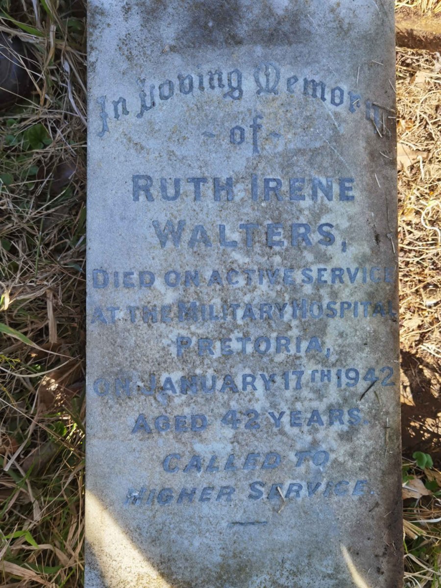 WALTERS Ruth Irene -1942