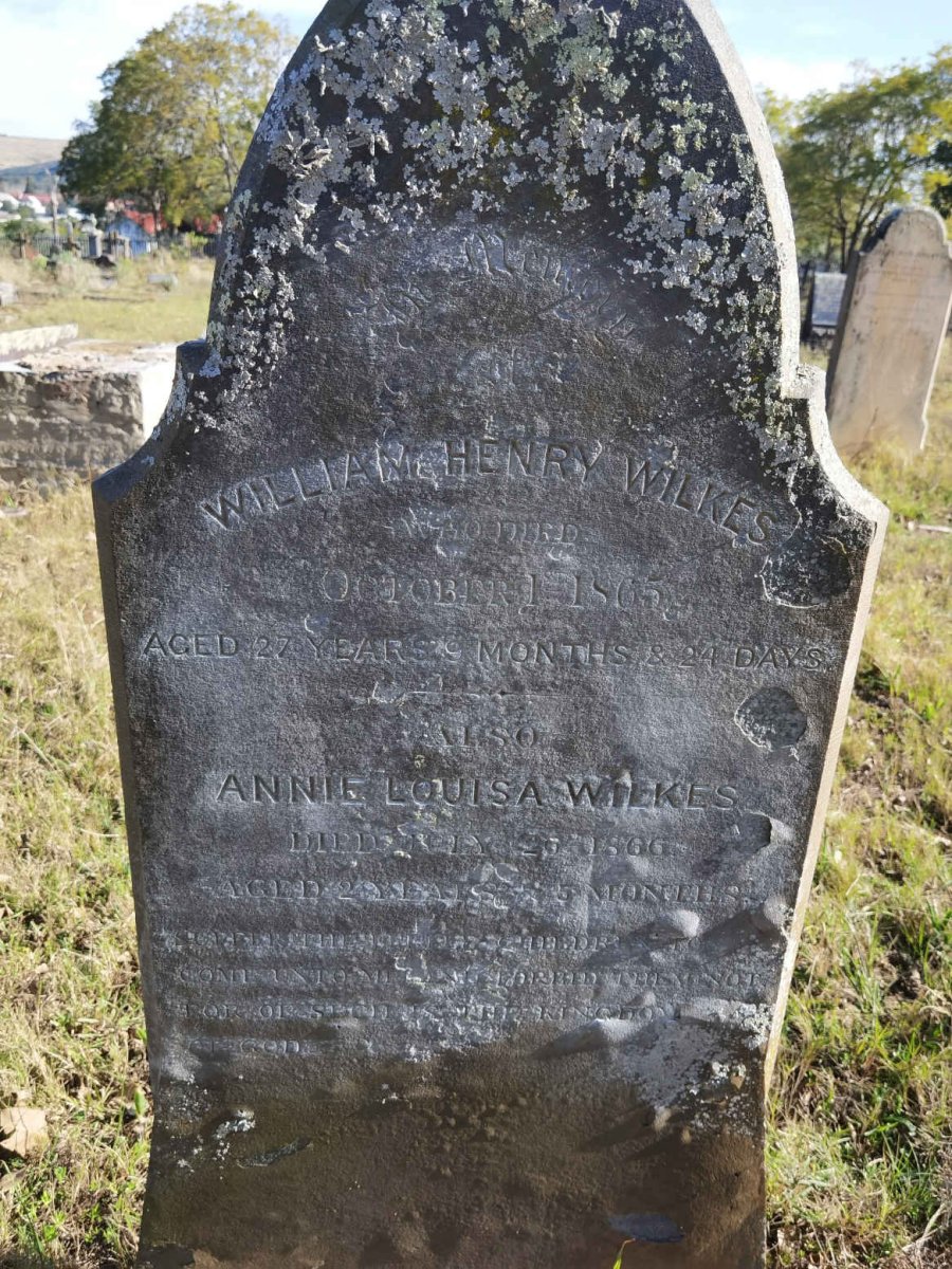 WILKES William Henry -1865 :: WILKES Annie Louisa -1866