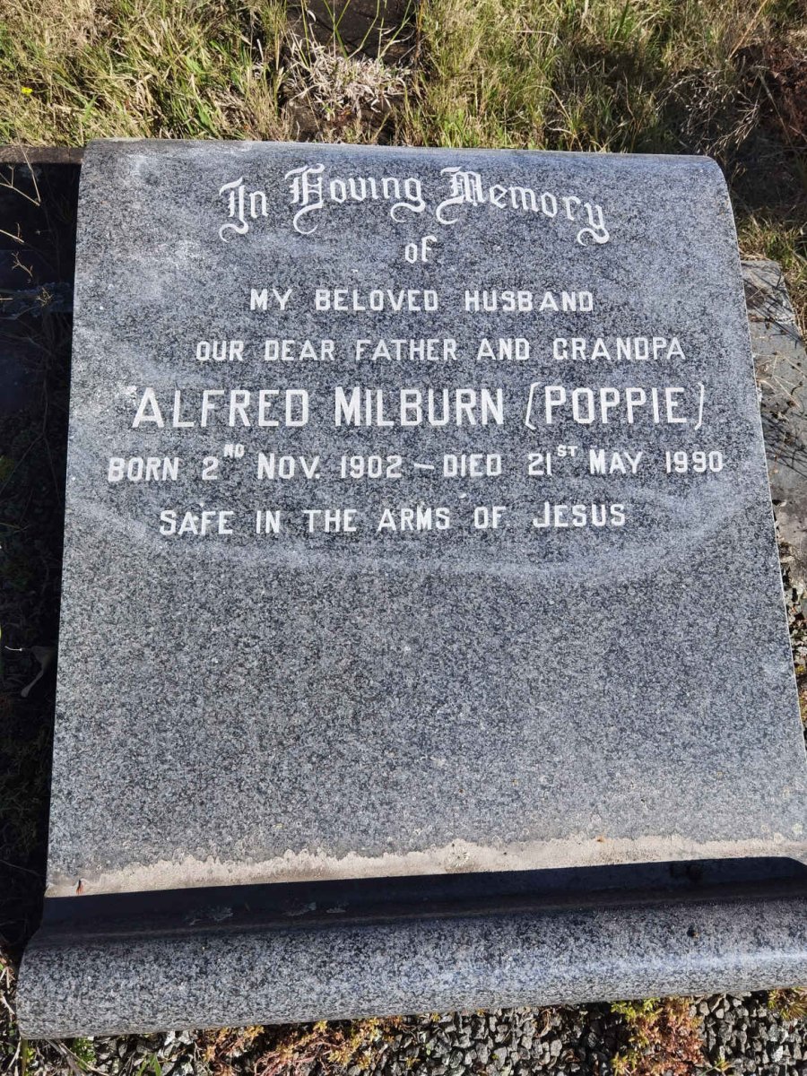 WRIGHT Alfred Milburn 1902-1990