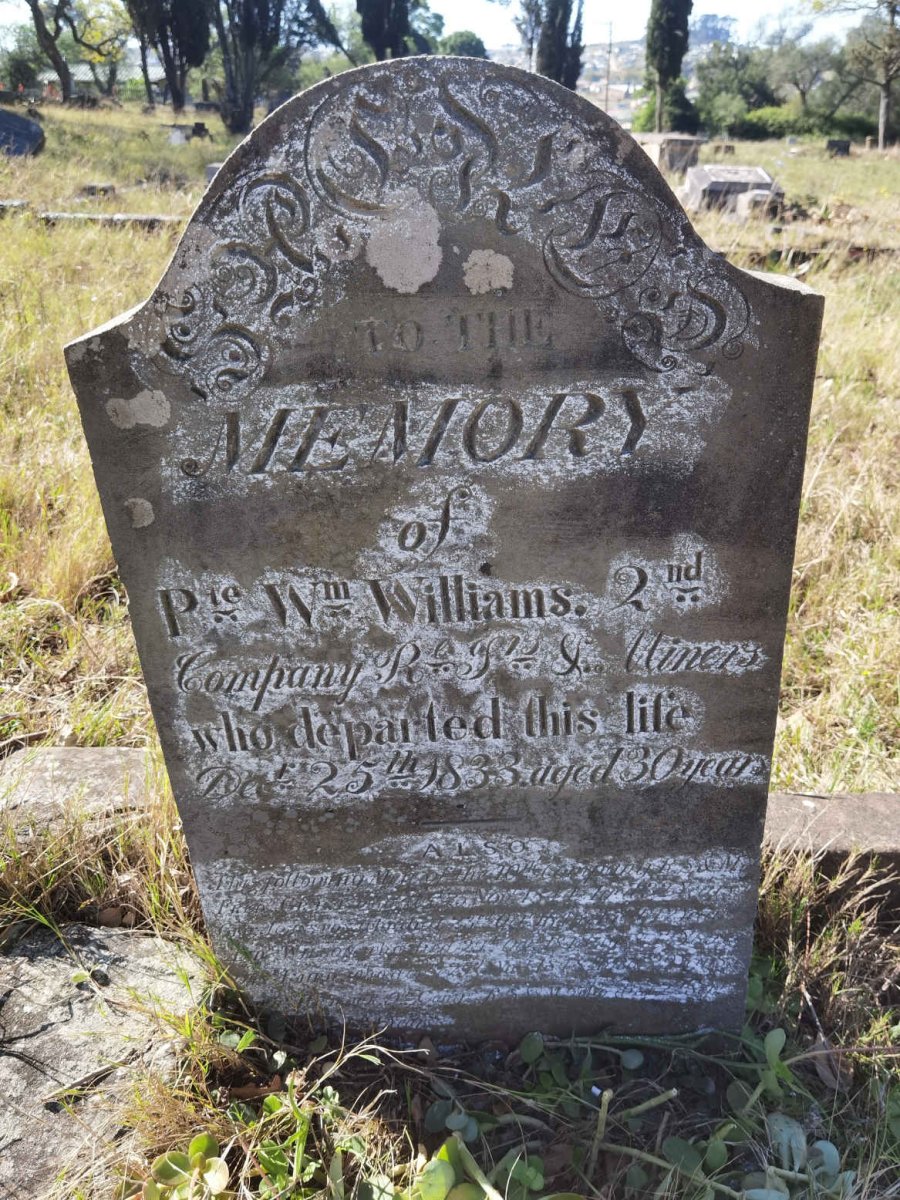 WILLIAMS William -1833