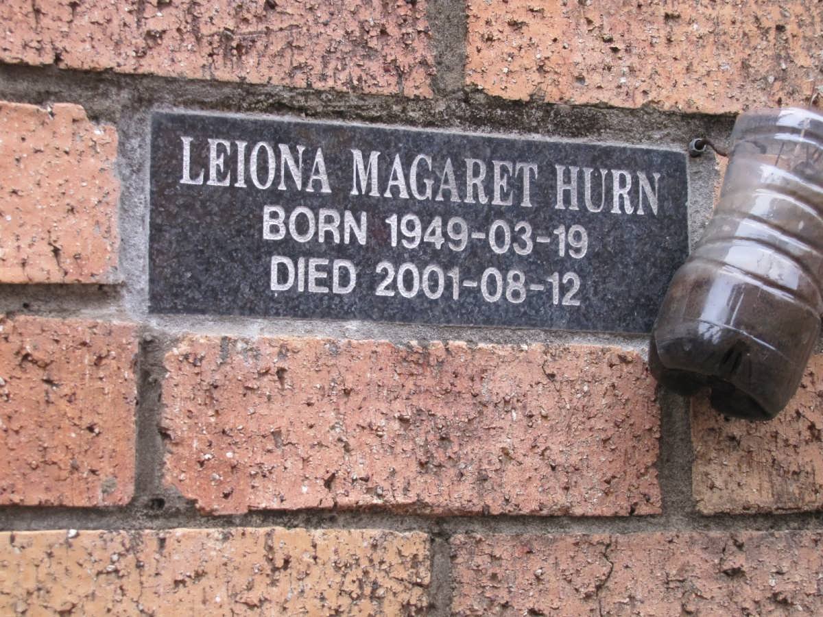 HURN Leiona Magaret 1949-2001