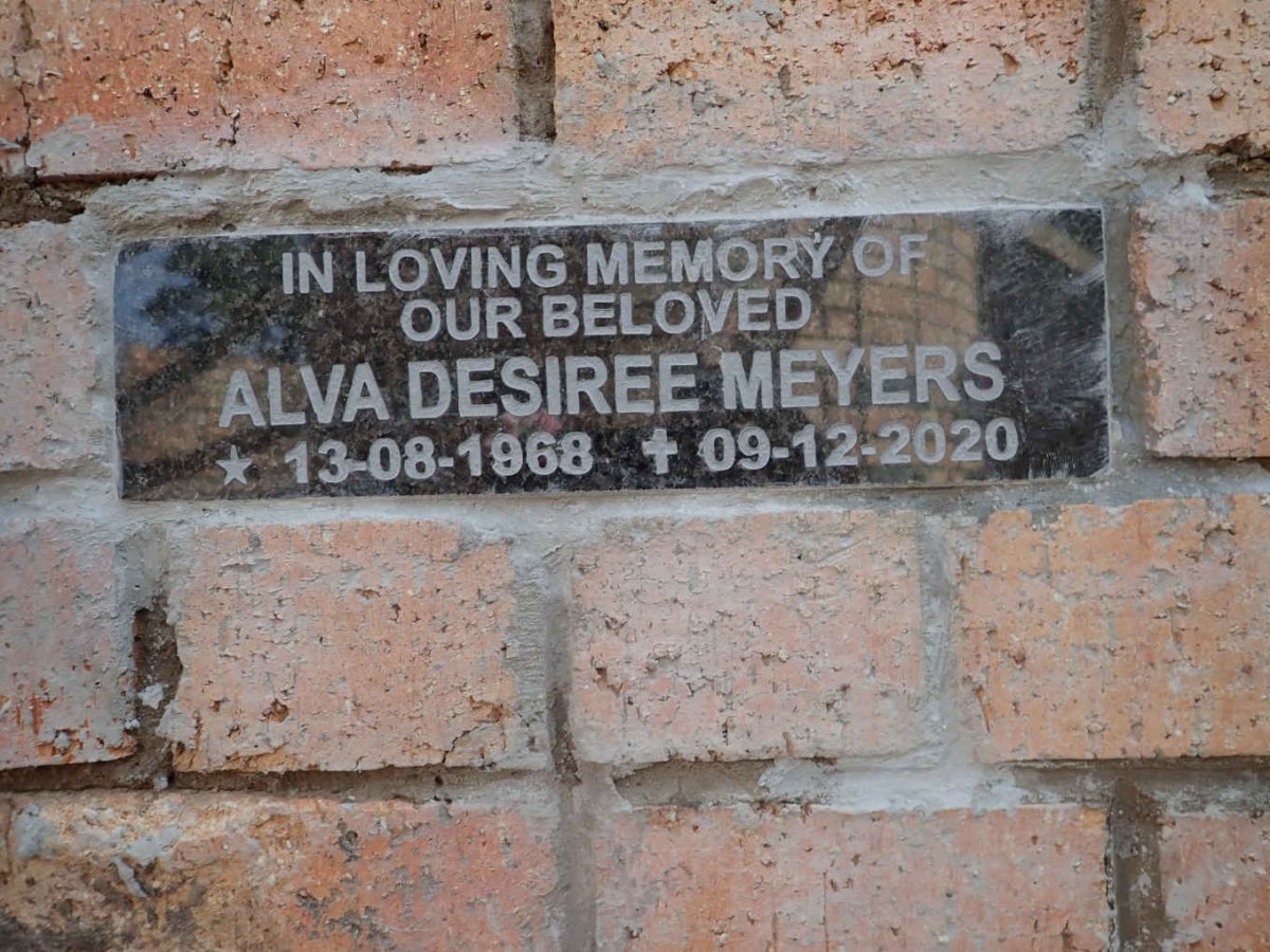 MEYERS Alva Desiree 1968-2020