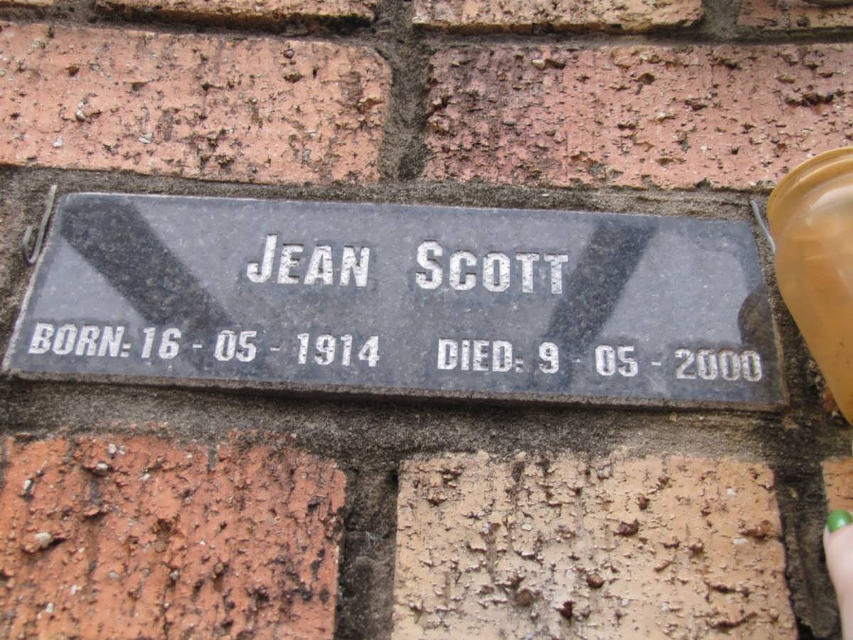 SCOTT Jean 1914-2000