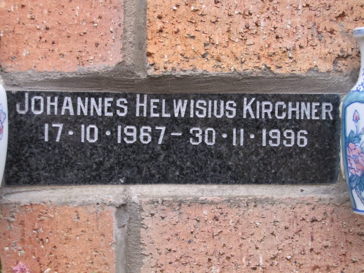 KIRCHNER Johannes Helwisius 1967-1996