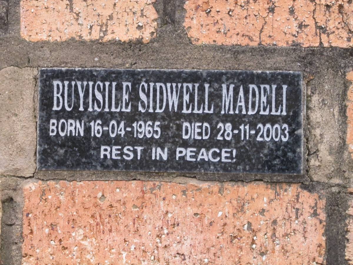 MADELI Buyisile Sidwell 1965-2003