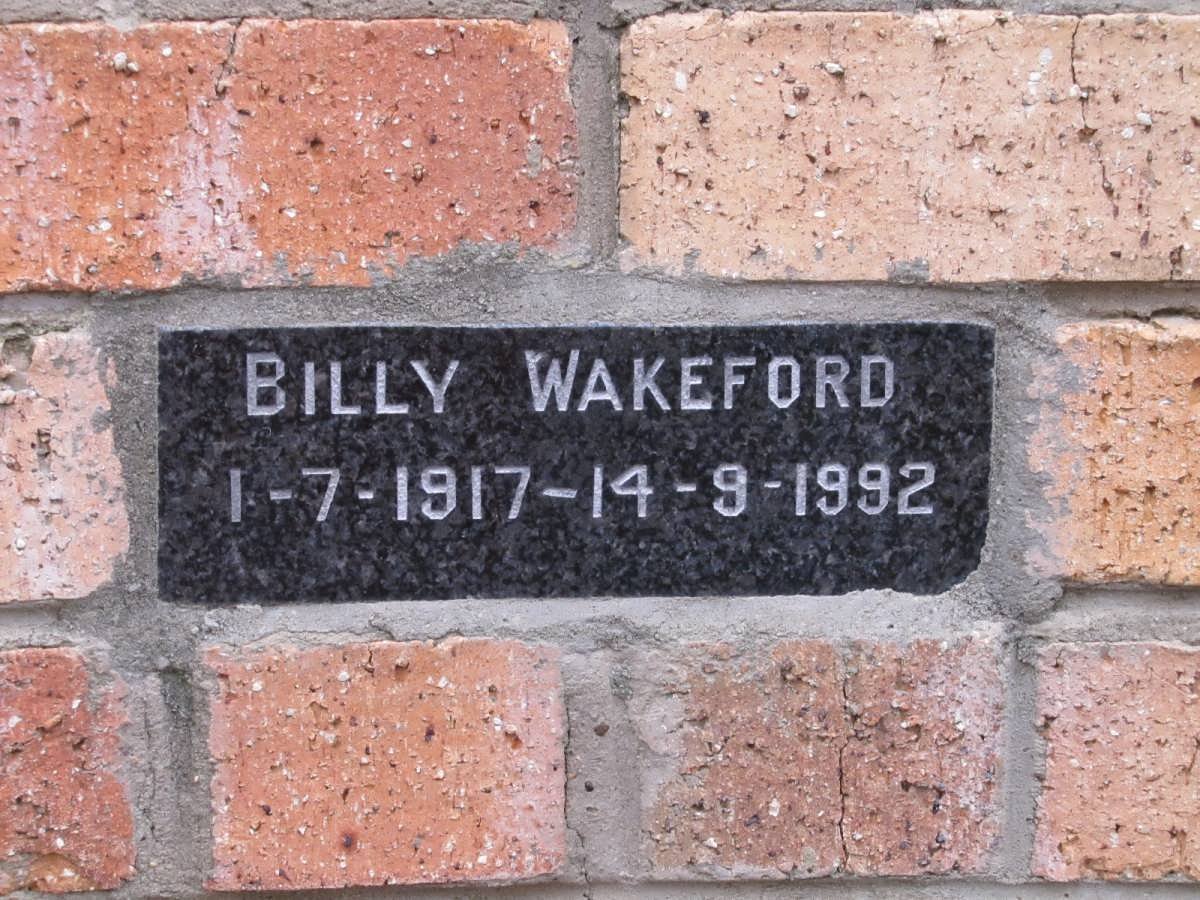 WAKEFORD Billy 1917-1992