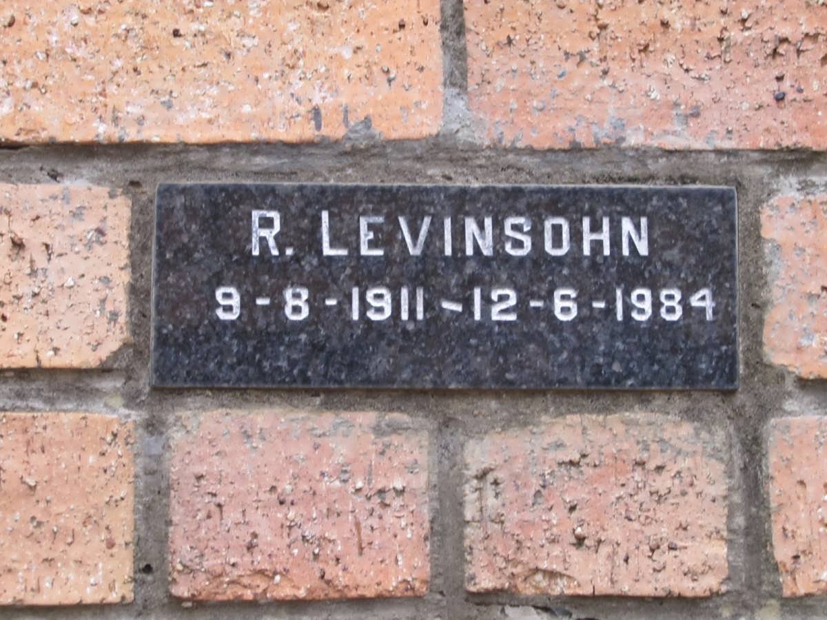 LEVINSOHN R. 1911-1984