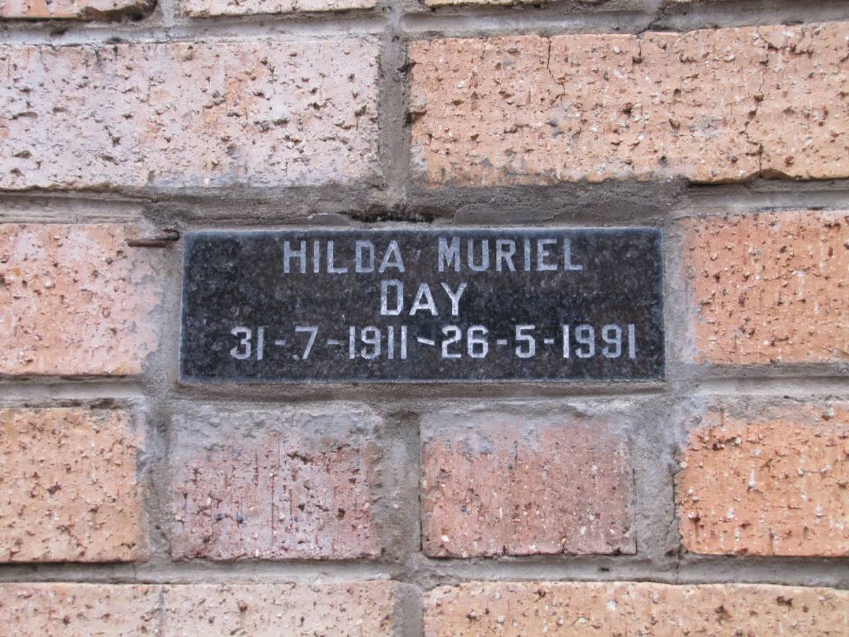 DAY Hilda Muriel 1911-1991