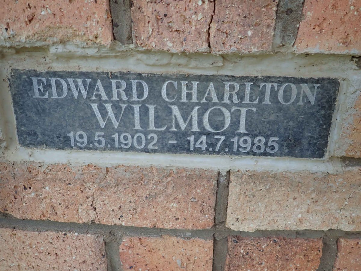 WILMOT Edward Charlton 1902-1985