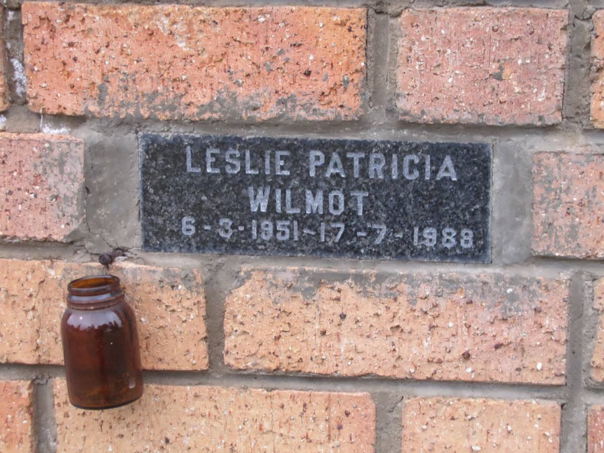 WILMOT Leslie Patricia 1951-1988