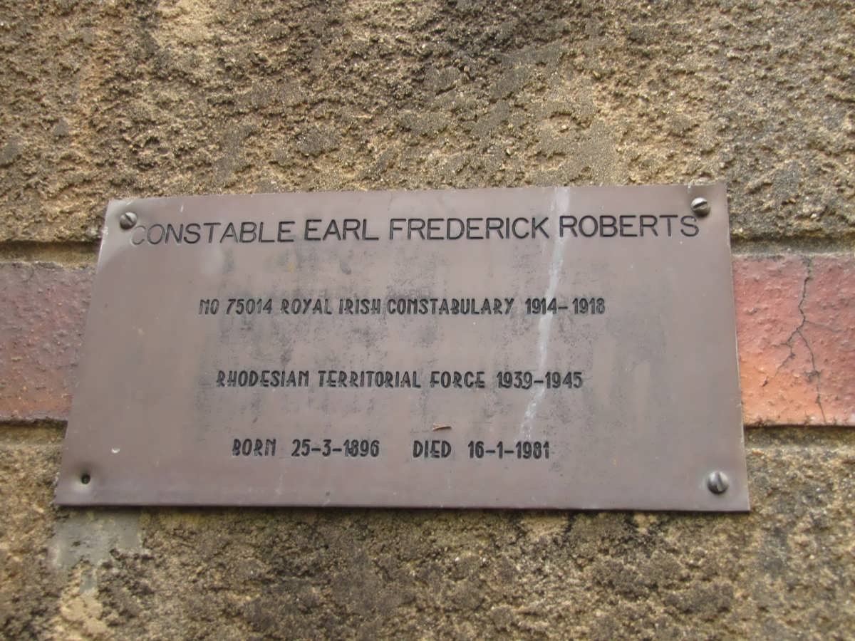 ROBERTS Earl Frederick 1896-1981