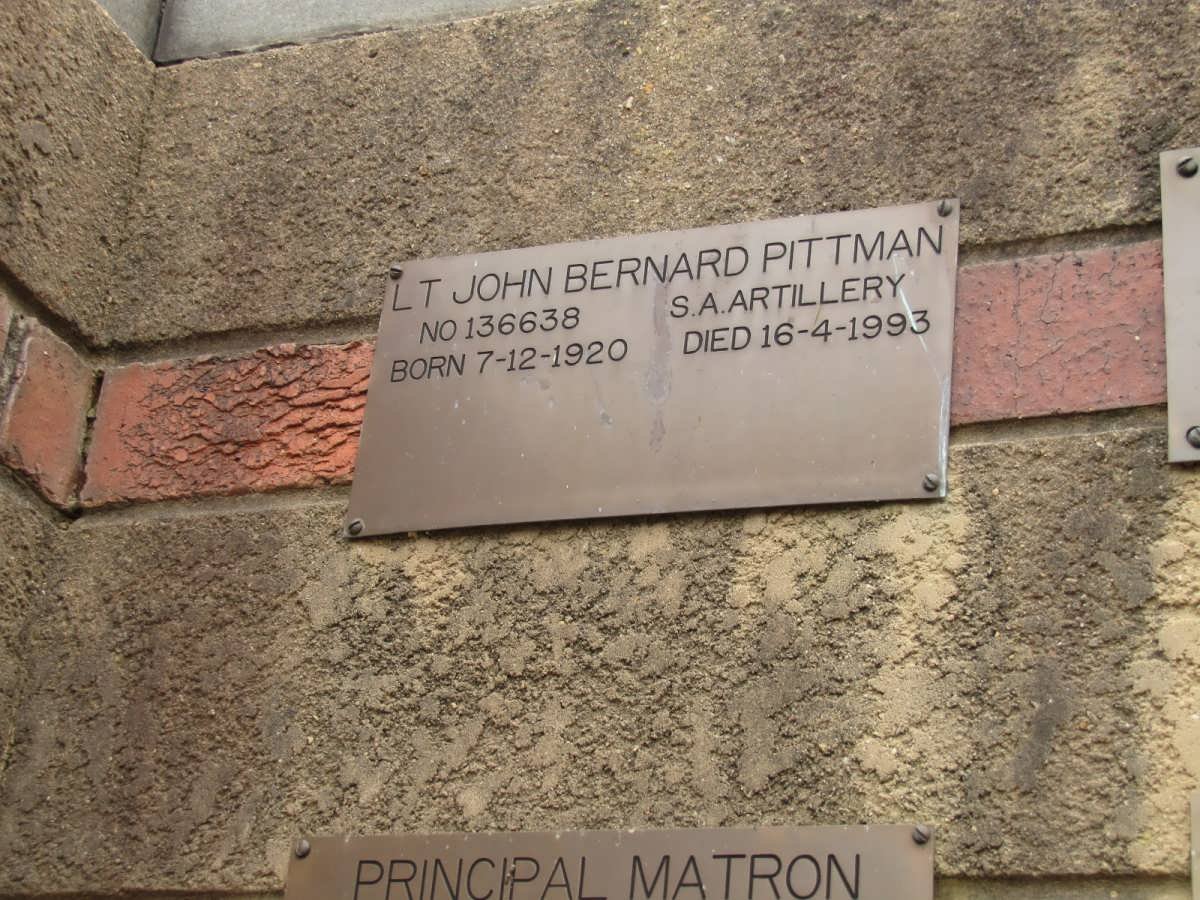 PITTMAN John Bernard 1920-1993