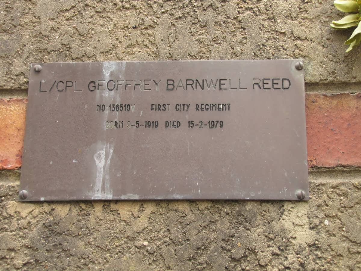 REED Geoffrey Barnwell 1919-1979