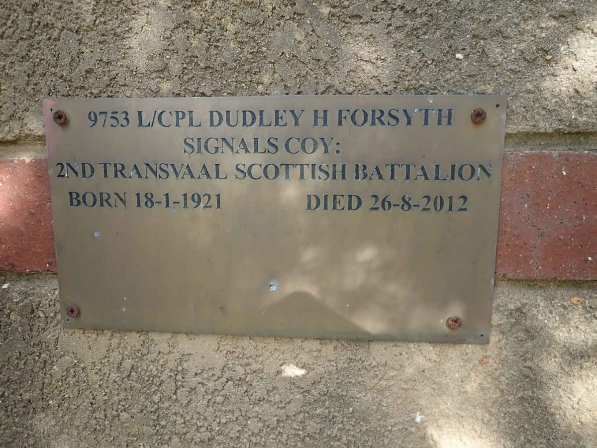 FORSYTH Dudley H. 1921-2012