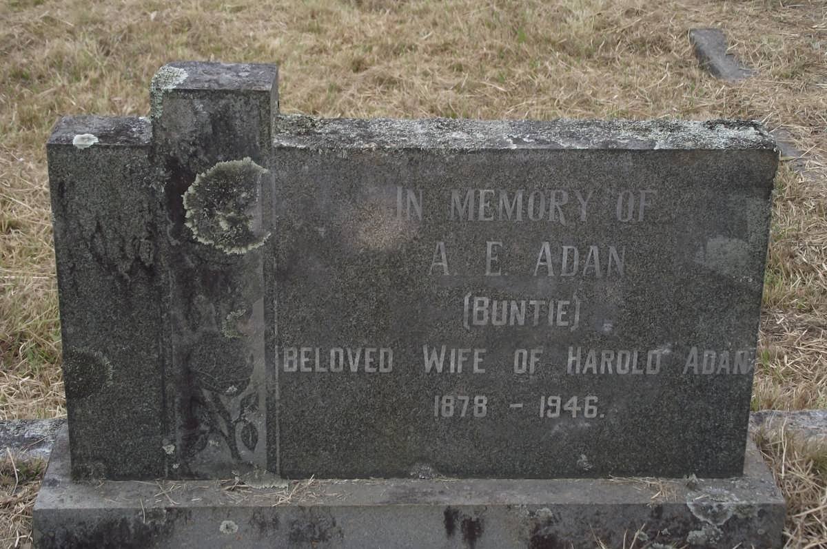 ADAN A.E. 1878-1946