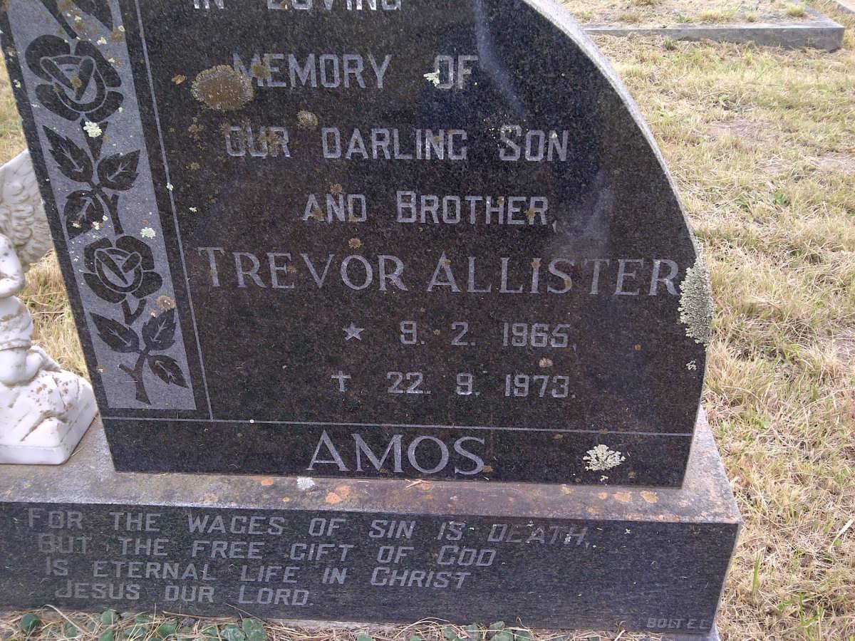 AMOS Trevor Allister 1965-1973