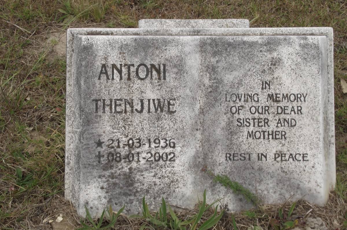 ANTONI Thenjiwe 1936-2002