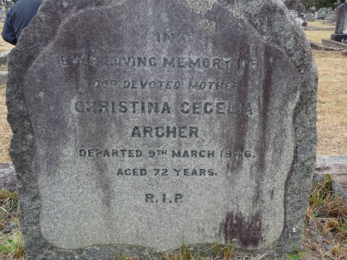 ARCHER Christina Cecelia -1946