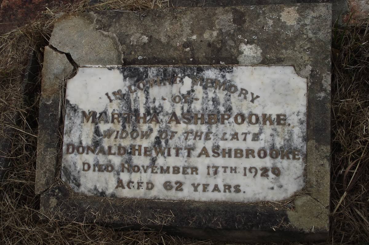 ASHBROOKE Martha -1929