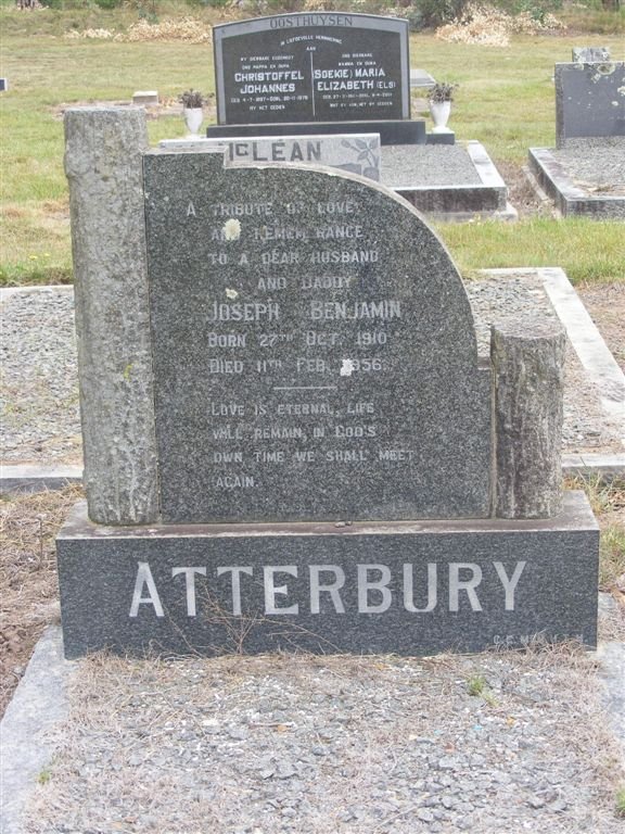 ATTERBURY Joseph Benjamin 1910-1956
