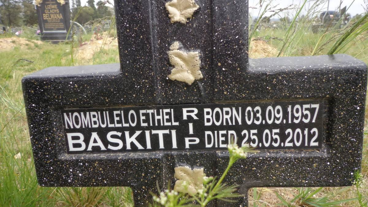 BASKITI Nombulelo Ethel 1957-2012