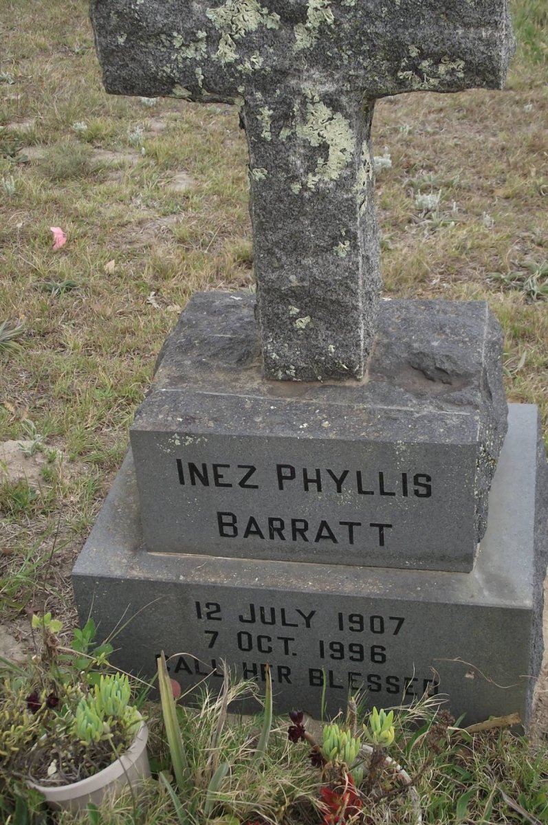 BARRATT Inez Phyllis 1907-1996