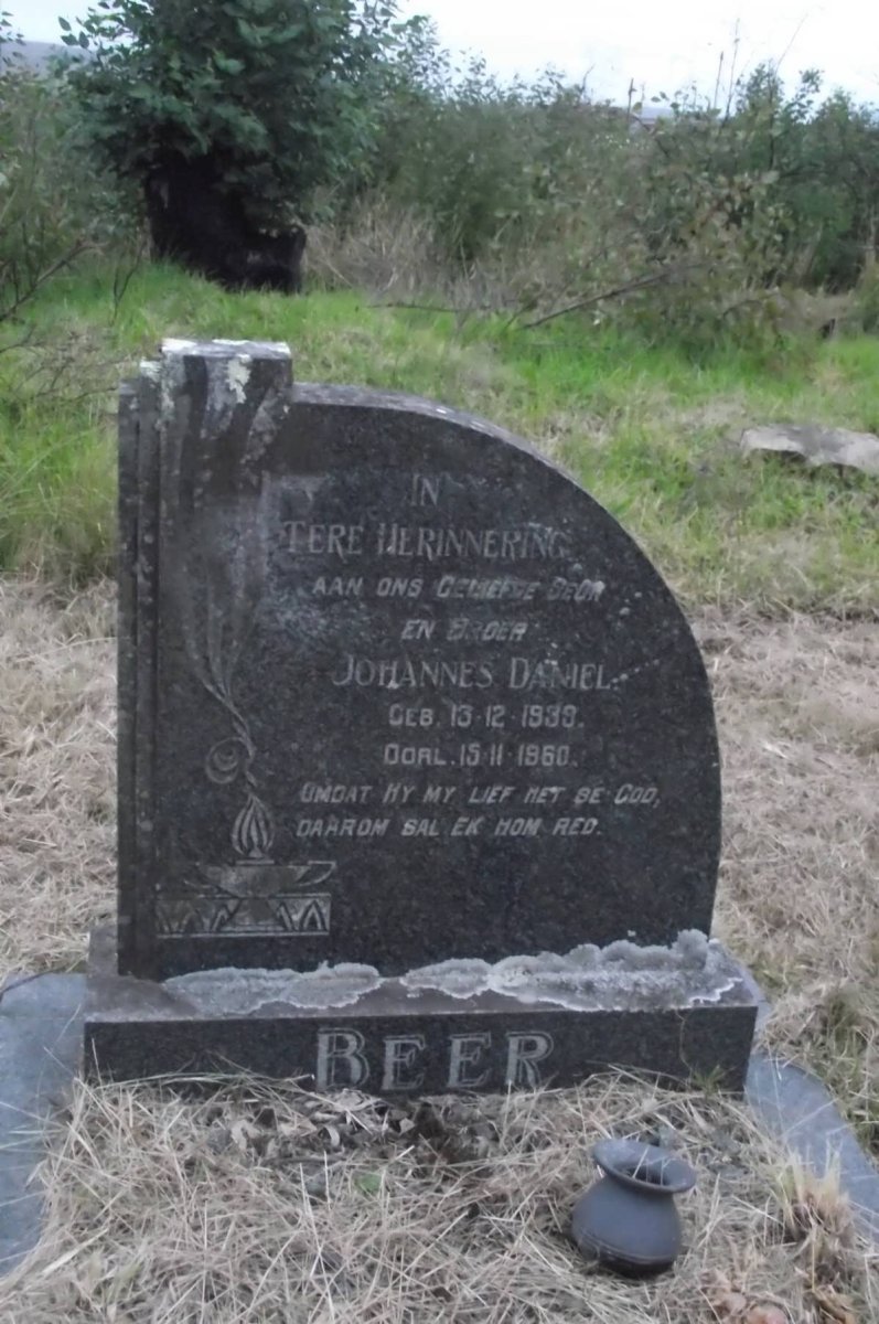 BEER Johannes Daniel 1938-1960