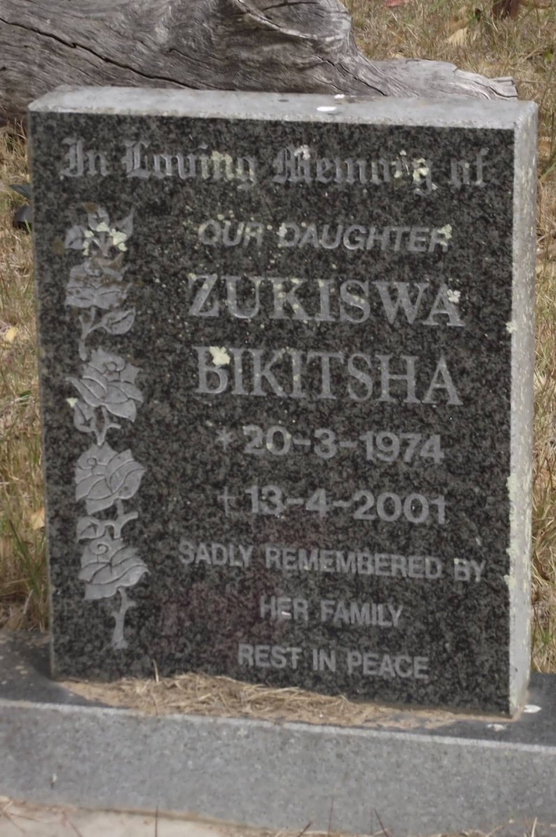 BIKITSHA Zukiswa 1974-2001