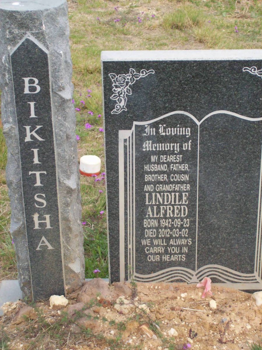 BIKITSHA Lindile Alfred 1942-2012