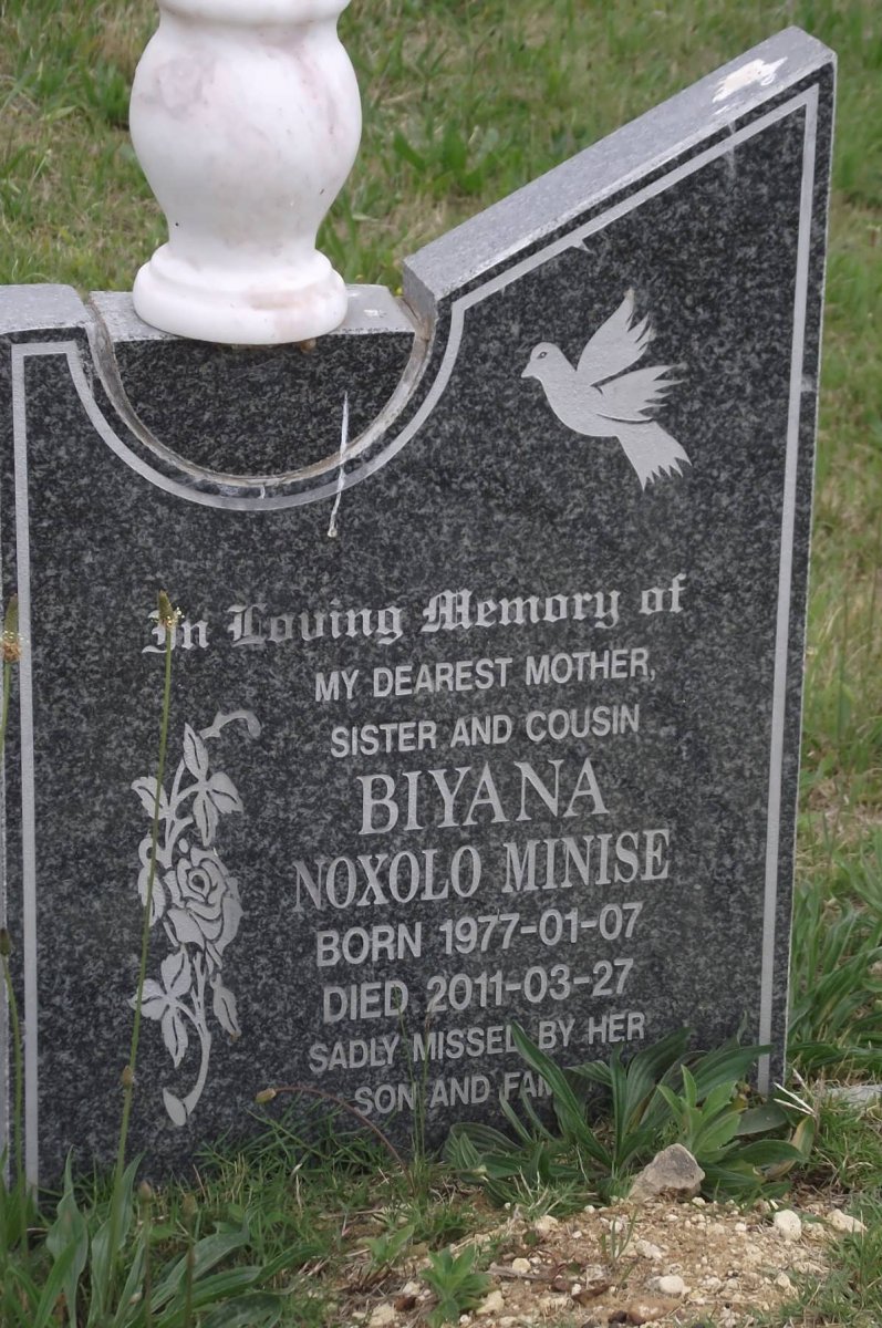 BIYANA Noxolo Minise 1977-2011
