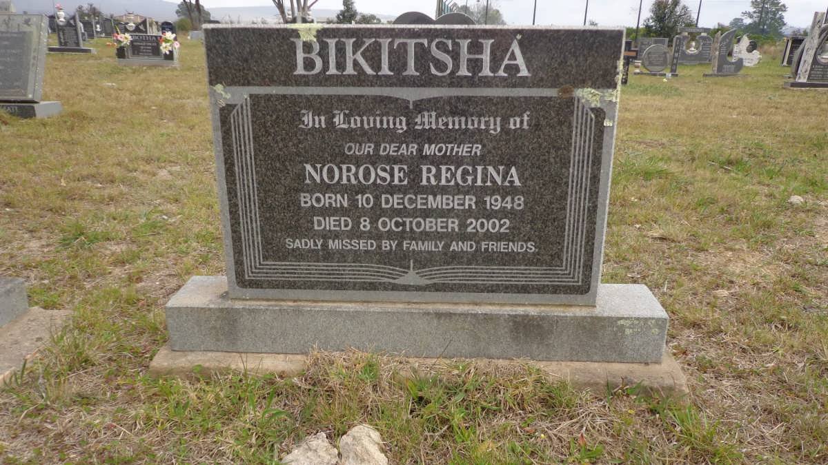 BIKITSHA Norose Regina 1948-2002