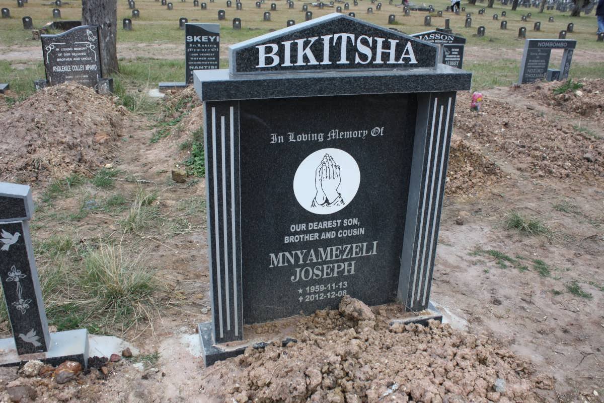 BIKITSHA Mnyamezeli Joseph 1959-2012