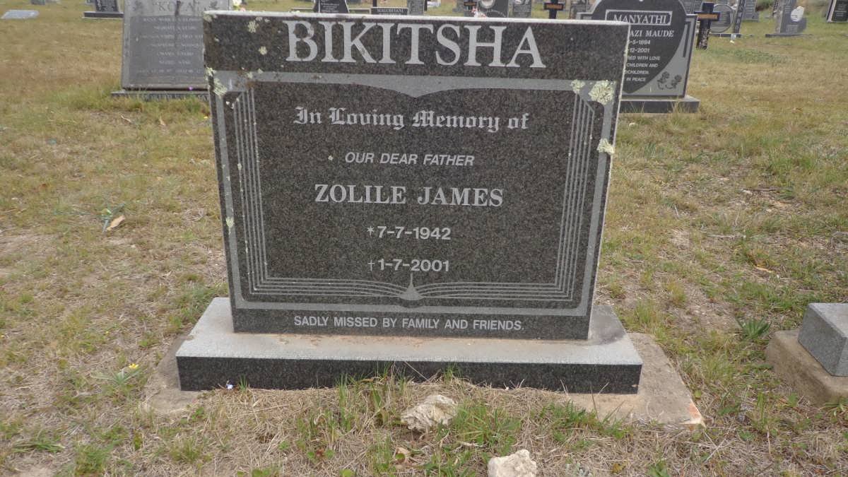 BIKITSHA Zolile James 1942-2001