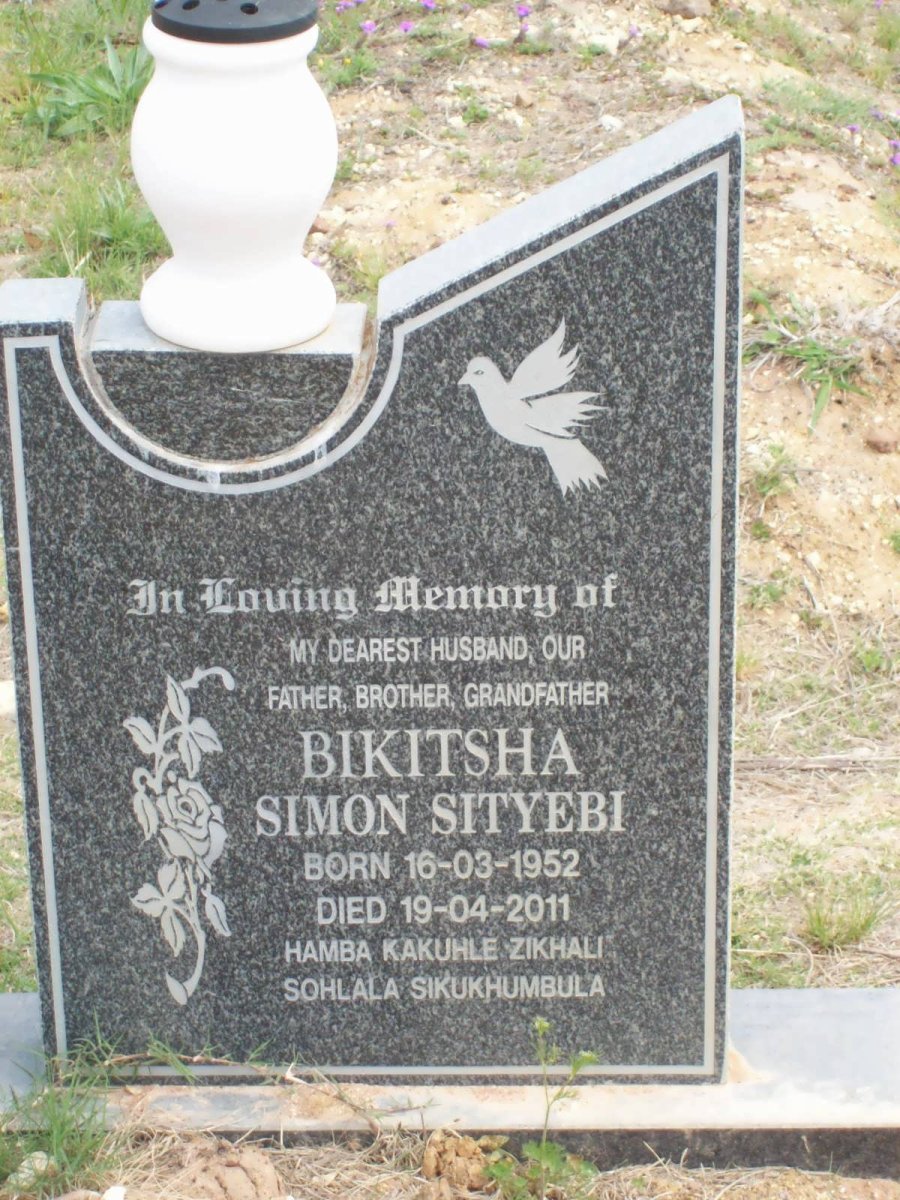 BIKITSHA Simon Sityebi 1952-2011