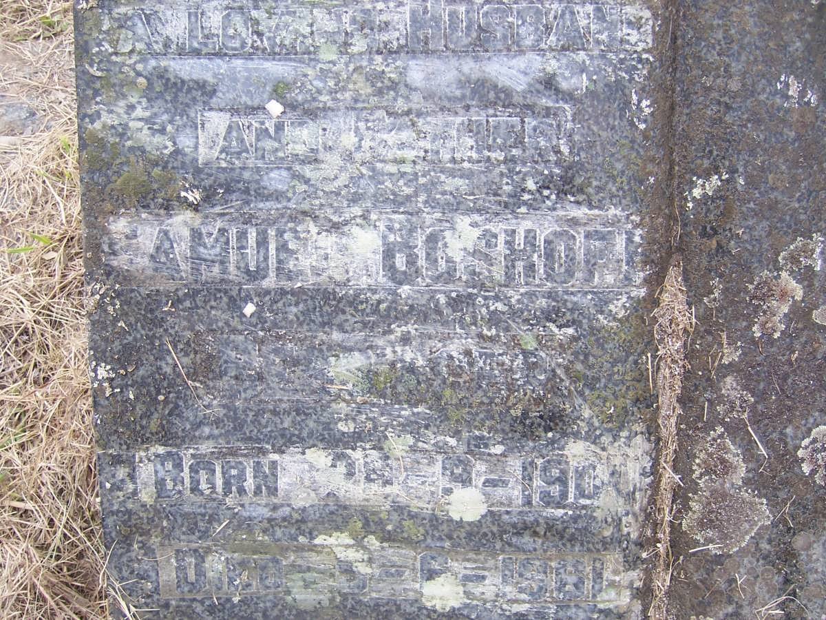 BOSHOFF Samuel 190?-1961